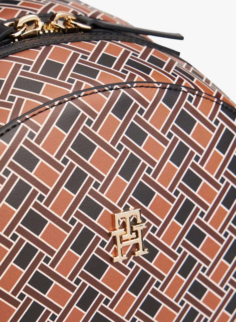 TOMMY HILFIGER  Flag Print Dome Backpack for Women | Best Price UAE